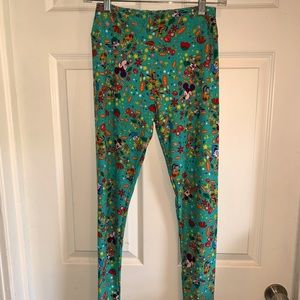 EUC LulaRoe Disney OS Leggings